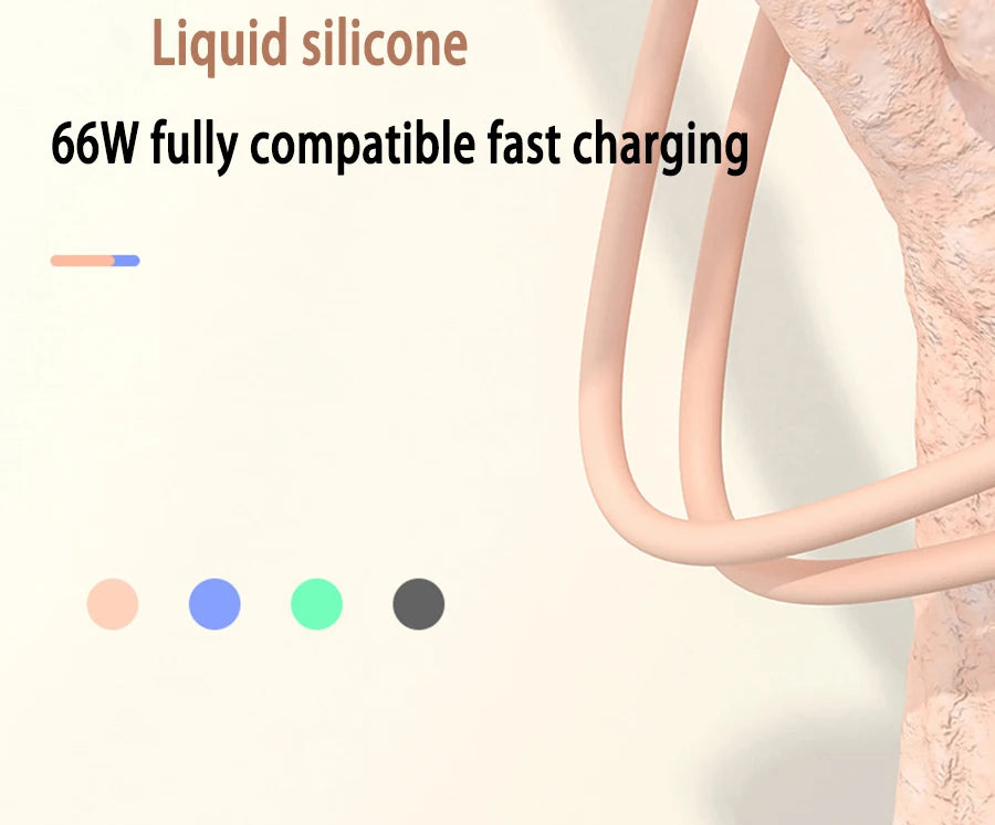 UGOURD Liquid Silicon Type C To C Fast Charging Cable USB to C PD 60W Huawei SCP 66W For Huawei Xiaomi iPhone15 Plus Pro Max