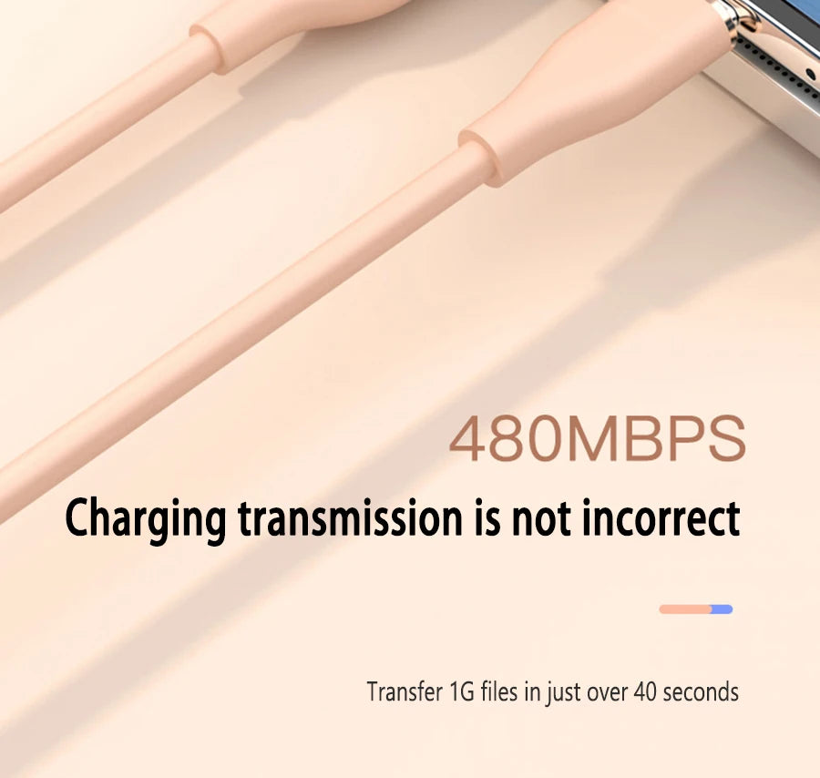 UGOURD Liquid Silicon Type C To C Fast Charging Cable USB to C PD 60W Huawei SCP 66W For Huawei Xiaomi iPhone15 Plus Pro Max