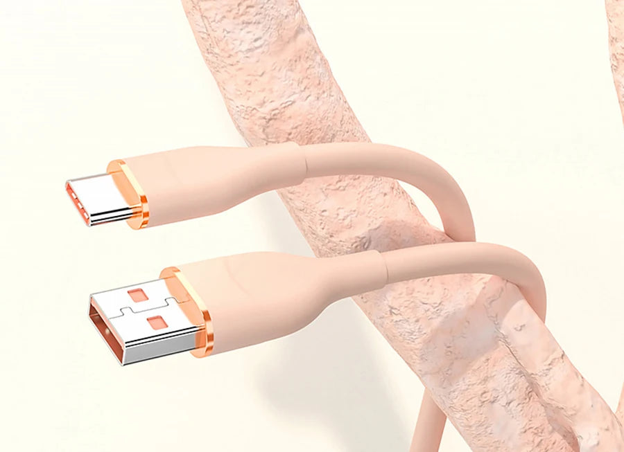 UGOURD Liquid Silicon Type C To C Fast Charging Cable USB to C PD 60W Huawei SCP 66W For Huawei Xiaomi iPhone15 Plus Pro Max