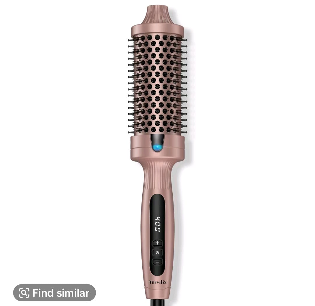 Thermal Brush One-Step Hot Air Brush&volumizer Hair Curler Straightener Professional Curling Iron Heated Hair Styling Brush
