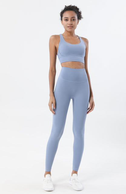 Sportswear Yoga Clothes Set Leggings and Tops Fitness Sports Suits Gym Clothing Bra Pants Sets Running Sport Outfit for Woman